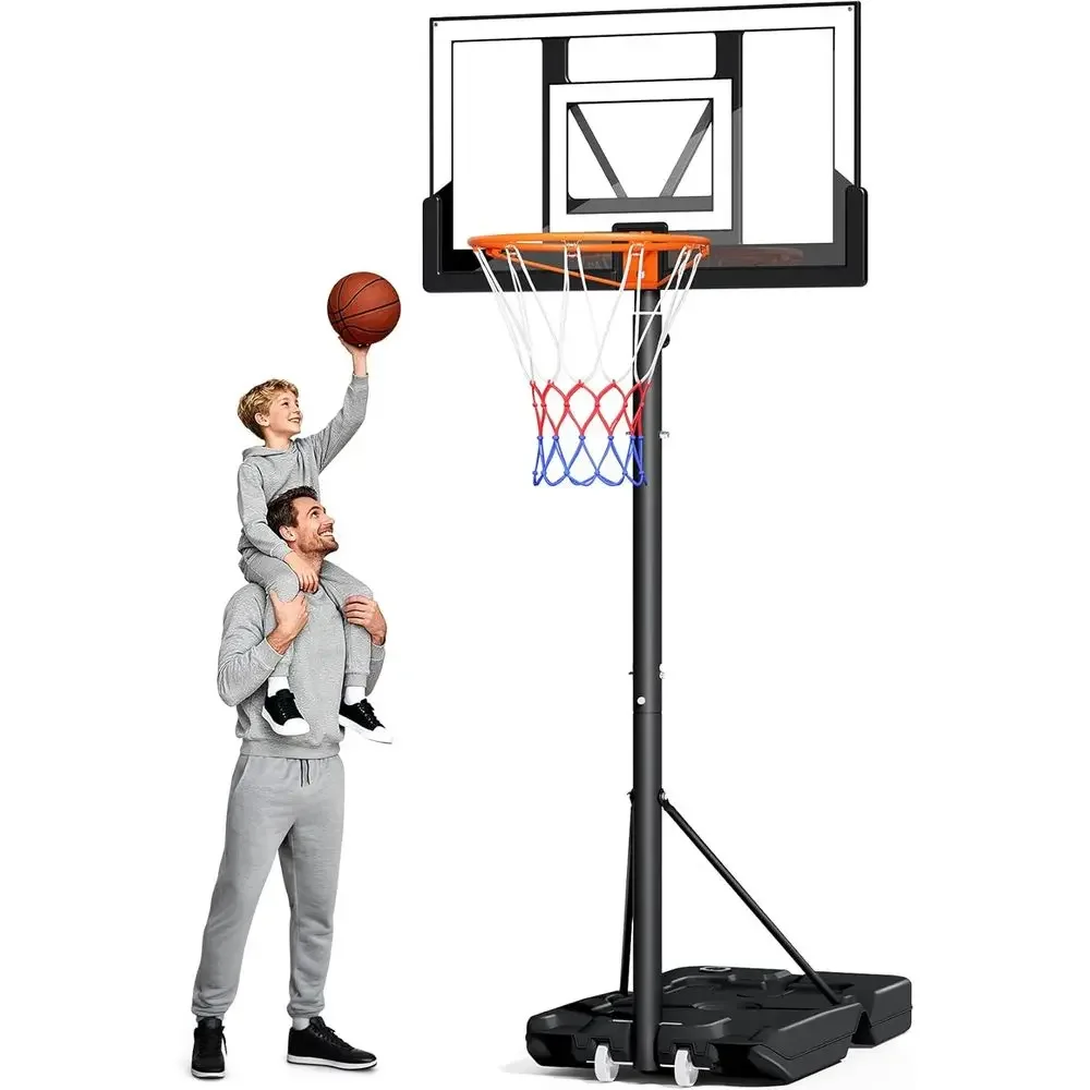 Kids Outdoor Basketball Hoop - Portable Outdoor Basketball Hoop with 40