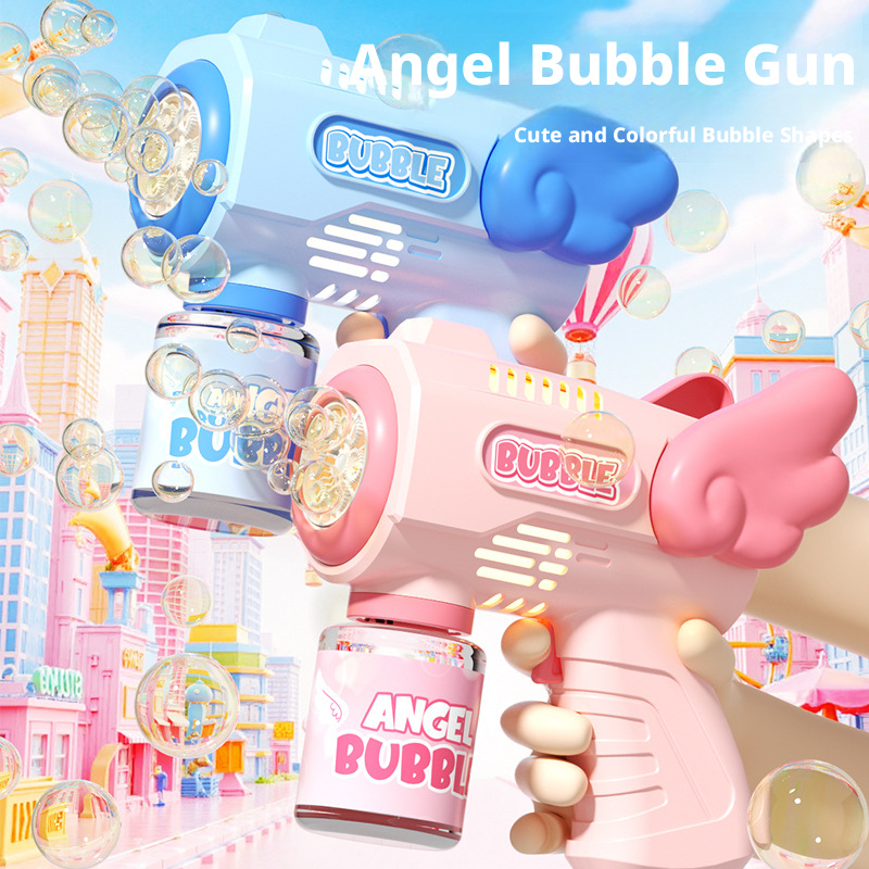 Kids Outdoor Toys B&Q - 2026Latest Model Angel Automatic Bubble Machine
