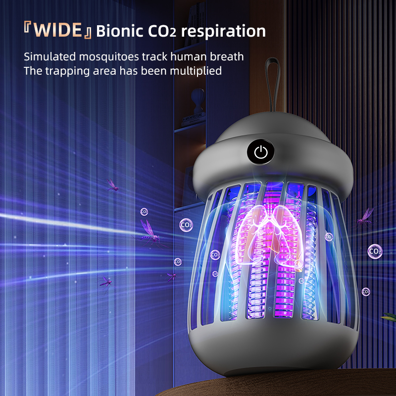 Bug Catching Kit - Electric Shock Mosquito Killer Lamp USB