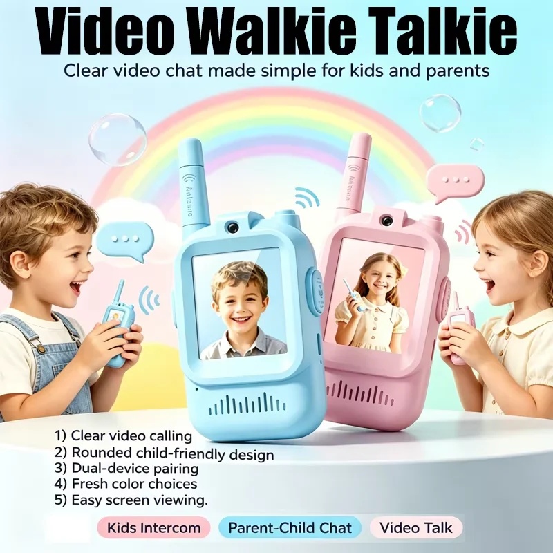 Kids Outdoor Lounge Set - NEW Kids Video Walkie Talkies 2