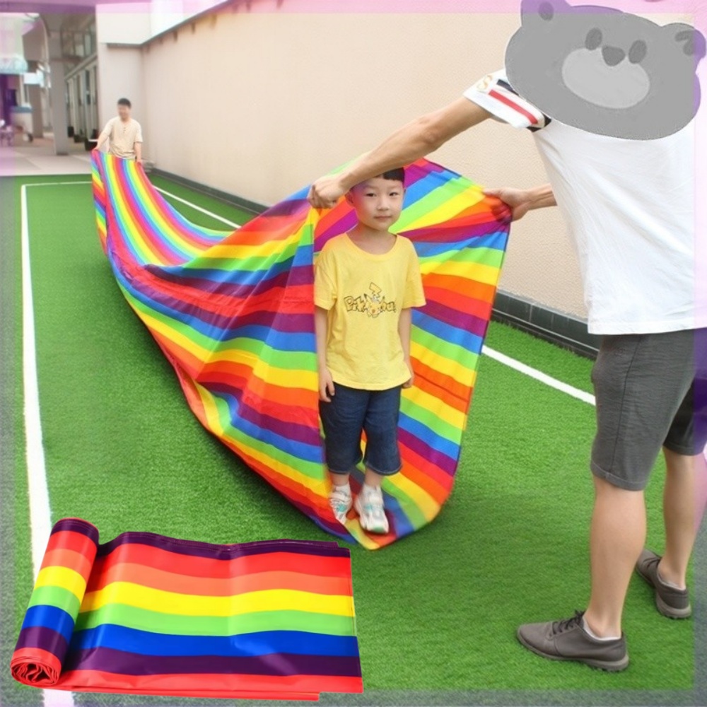 Kids Outdoor Lounge Set - 3/5/8M Colorful Rainbow Kids Play Crawling
