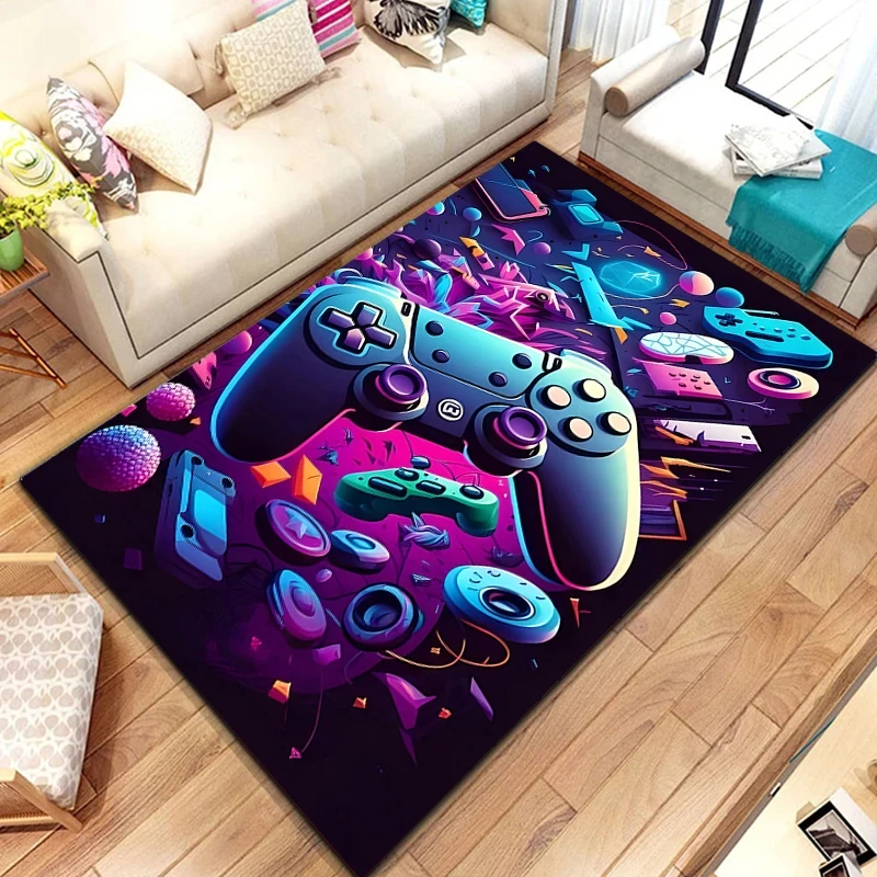 Kids Outdoor Kitchen Diy - 3D 80s Gamer Controller Area Rug