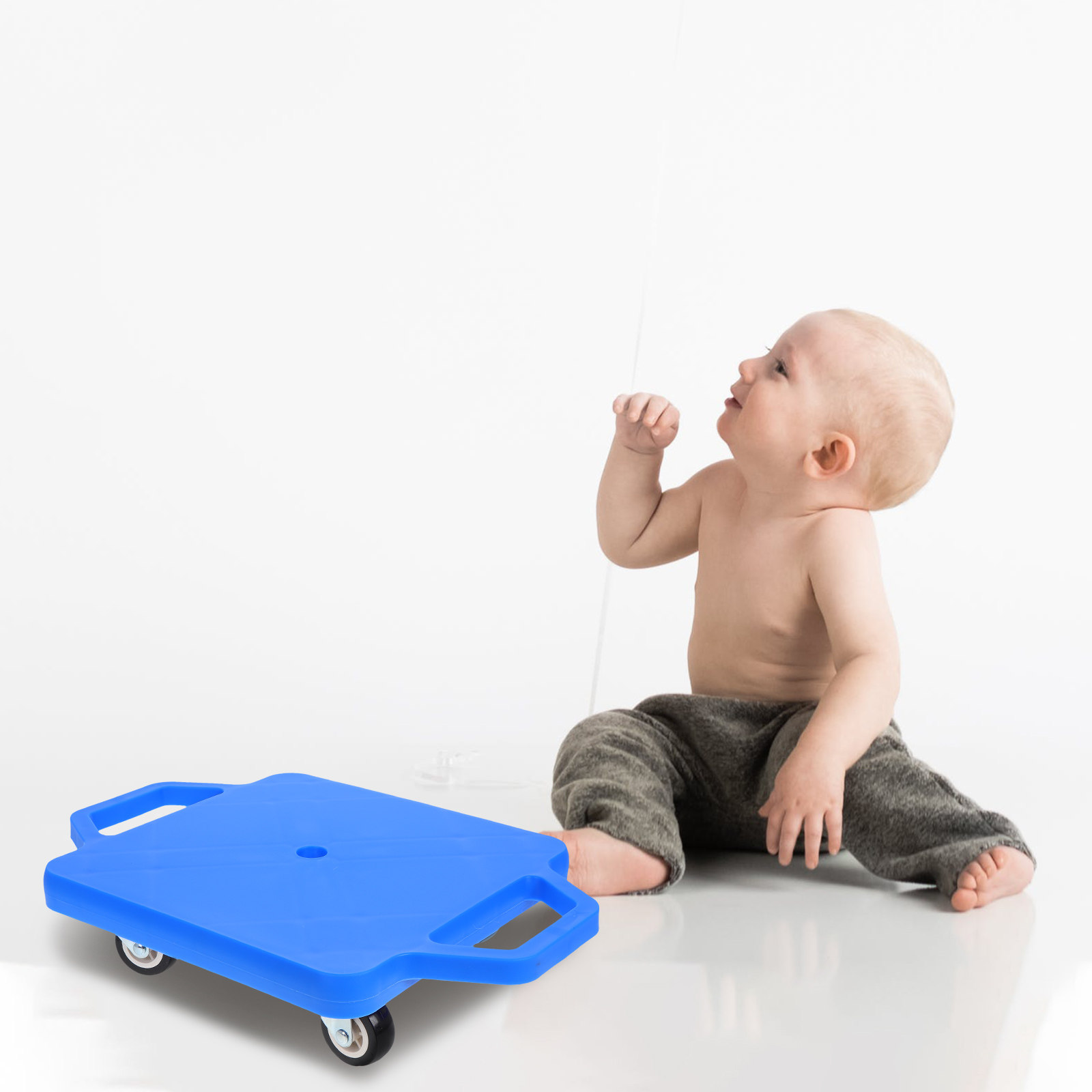 Kids Outdoor Play - Sensory Training Kids Plastic Sitting Scooter