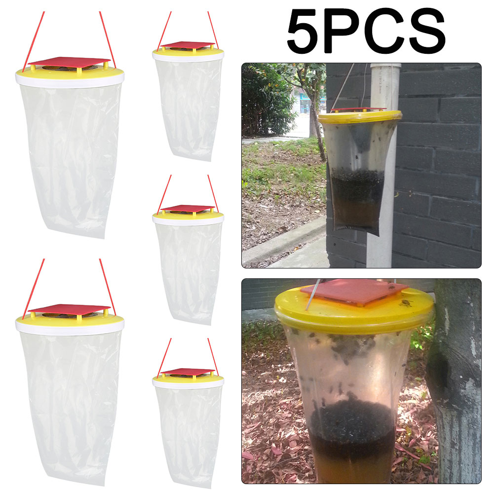 Bug Catching Kit - 1-10PCS set Fly Trap Hanging Fly