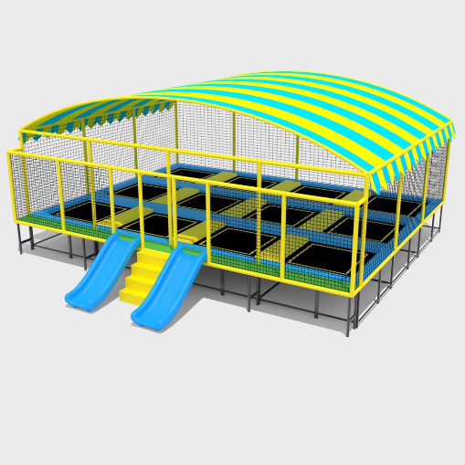 Kids Outdoor Trampoline - Professional Indoor Outdoor Kids Jumping Trampoline