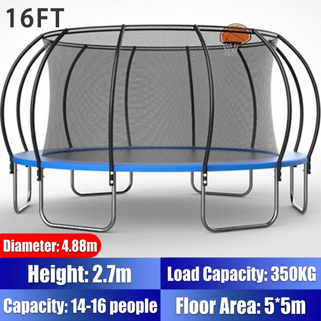 Factory Price 6-16ft Pumpkin T - Kids Outdoor Trampoline recension och pris