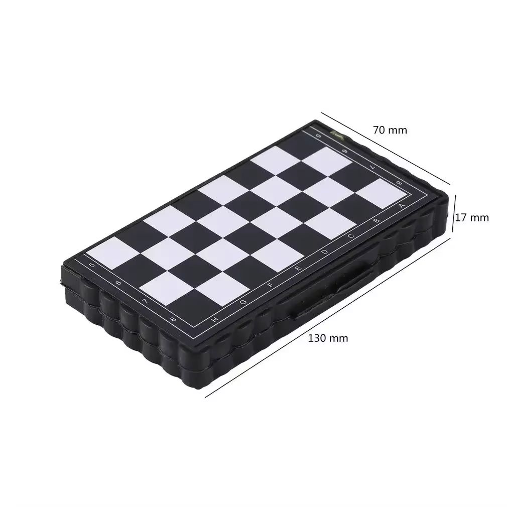 1Pc Mini Magnetic  Chess Set   - Outdoor Games For Kids recension och pris