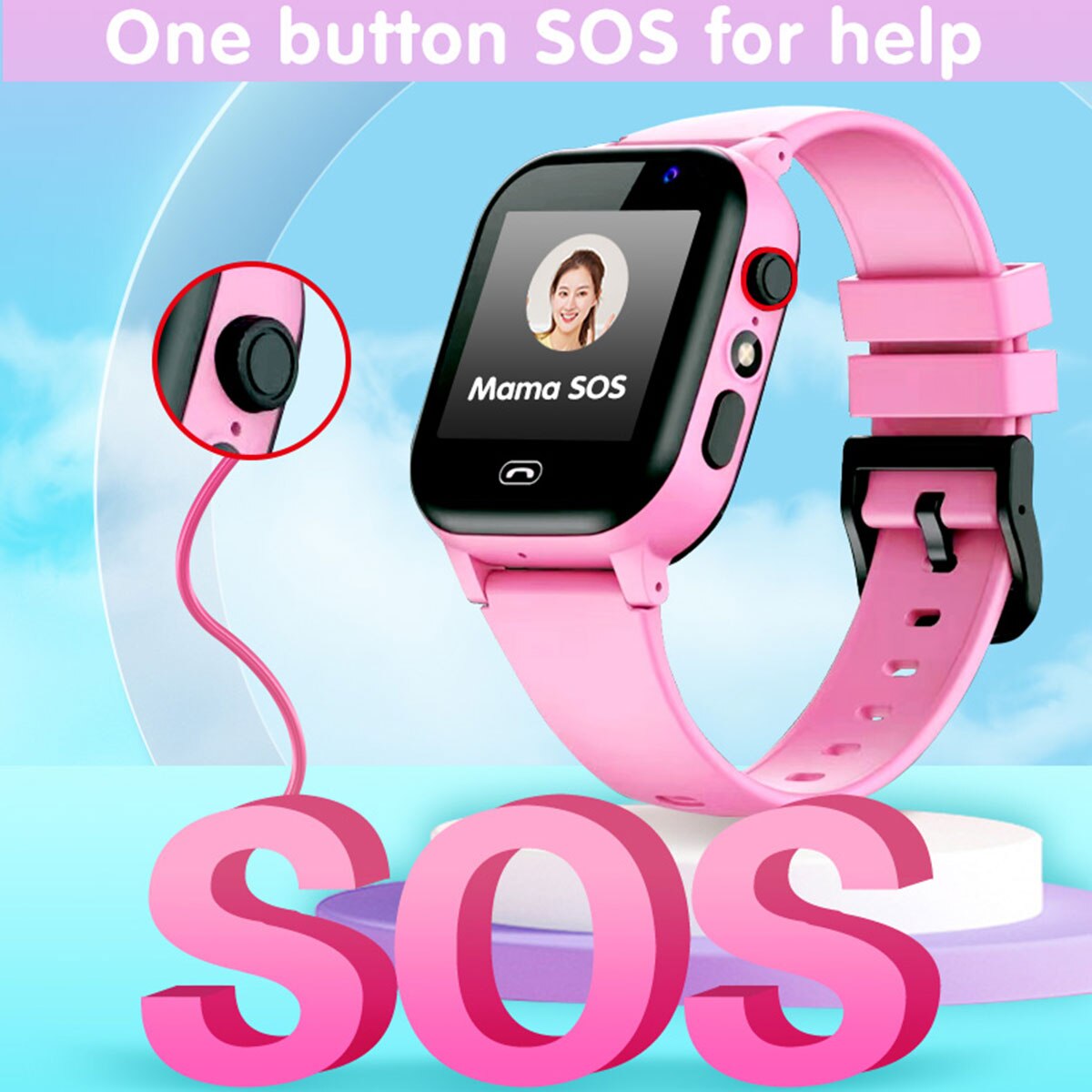 Kids Smart Watch SOS Call Outd - Kids Outdoor Music recension och pris