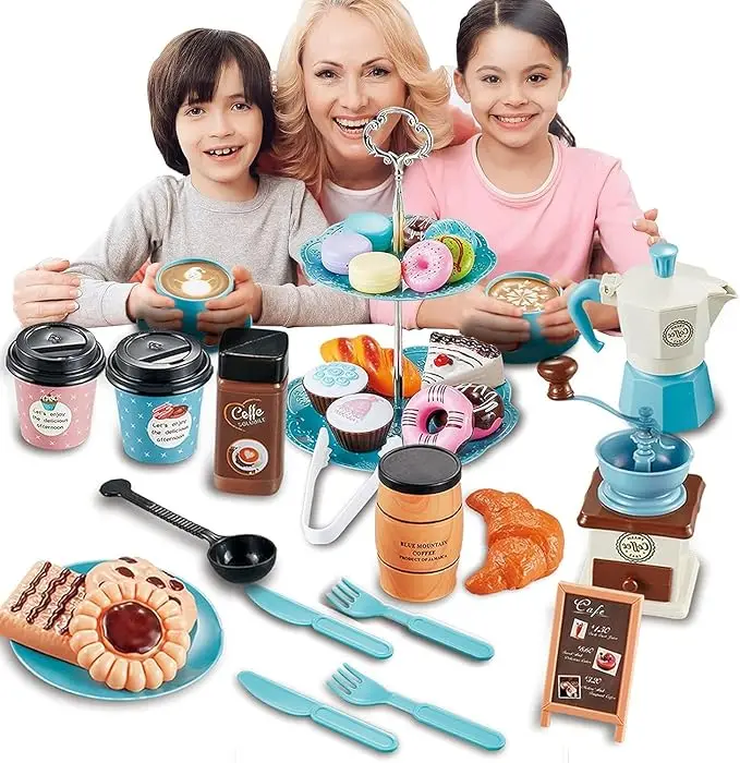 Pretend Play Simulation Coffee - Kids Outdoor Kitchen Diy recension och pris