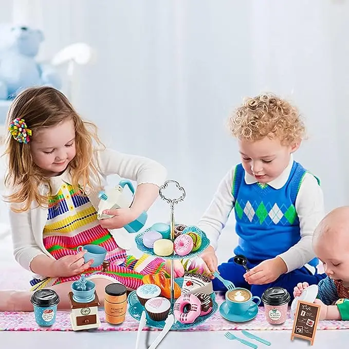 Pretend Play Simulation Coffee - Kids Outdoor Kitchen Diy recension och pris