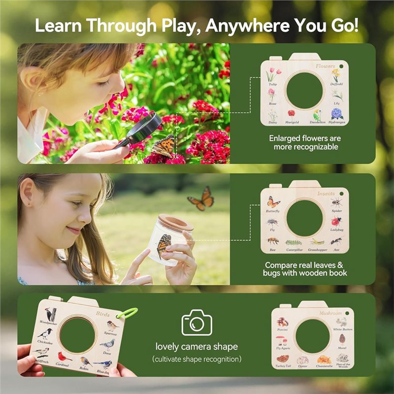 X18A-Bug Catcher Kit For Kids  - Bug Catching Kit recension och pris