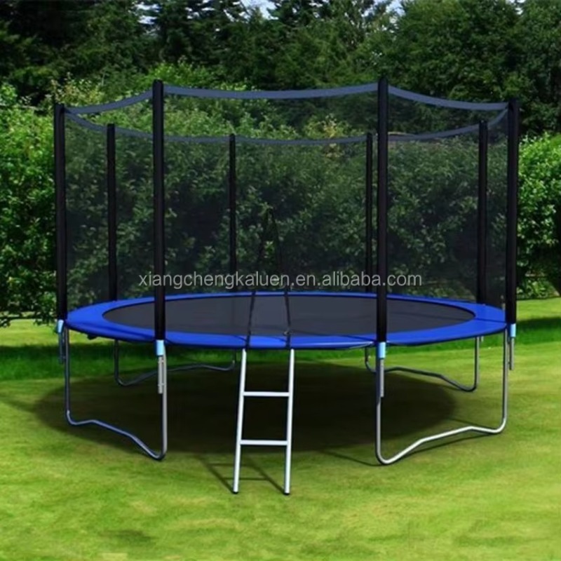 Round Trampoline with Safety E - Kids Outdoor Trampoline recension och pris