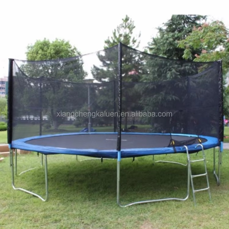 Round Trampoline with Safety E - Kids Outdoor Trampoline recension och pris