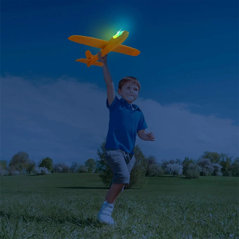 Electric Foam Plane Glider Han - Kids Outdoor Play recension och pris