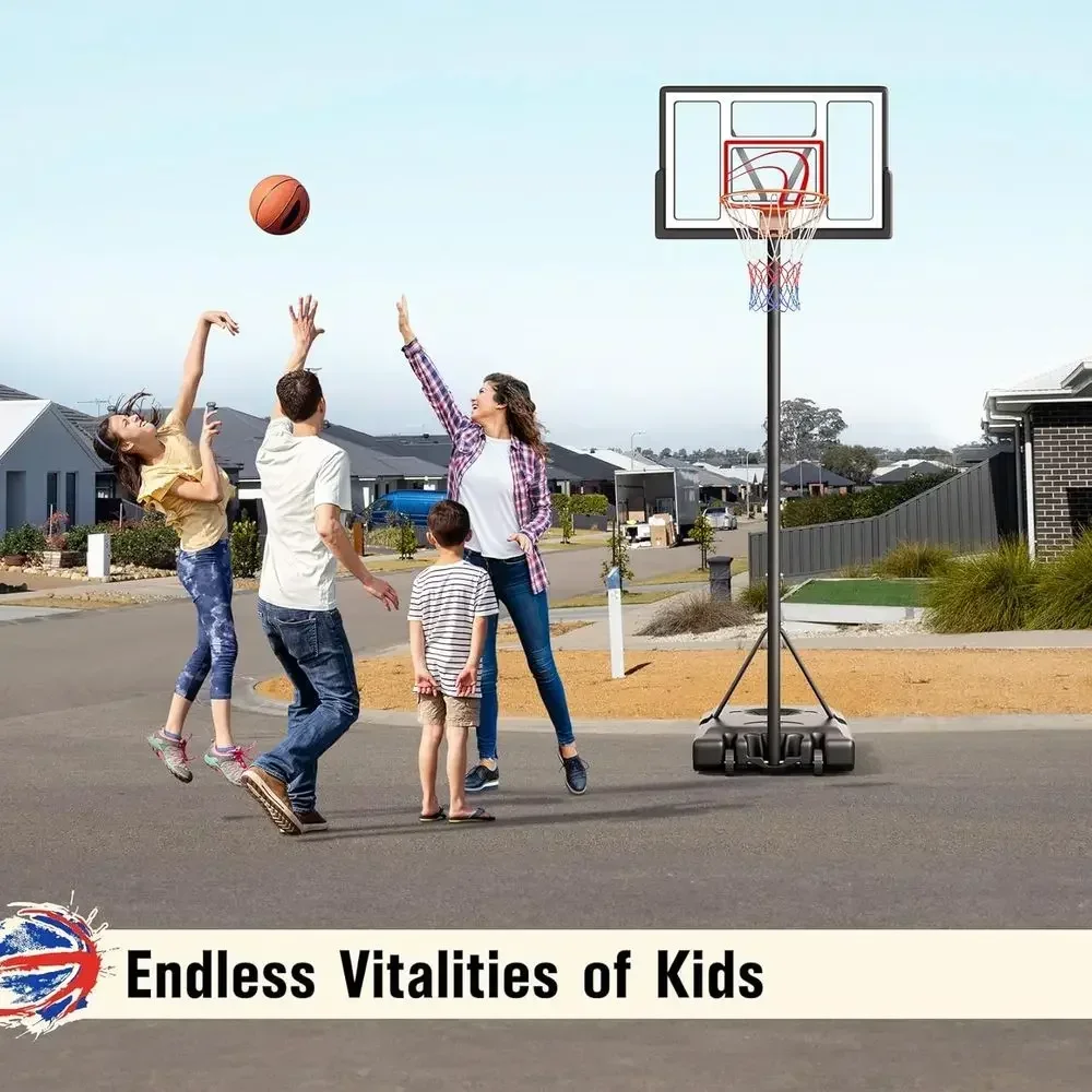 Portable Outdoor Basketball Ho - Kids Outdoor Basketball Hoop recension och pris