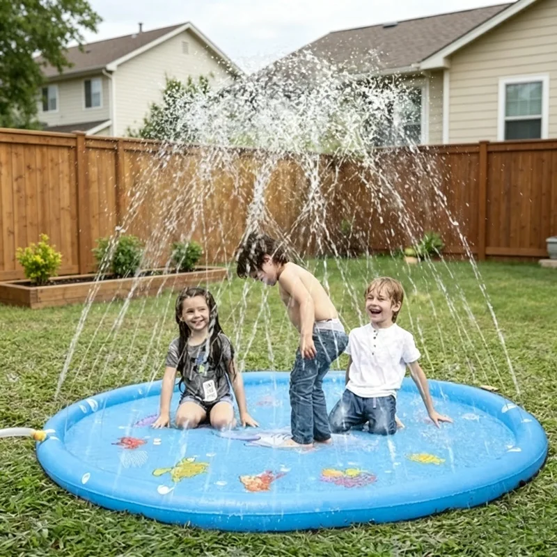 Summer Water Splash Sprinkle M - Kids Outdoor Lounge Set recension och pris