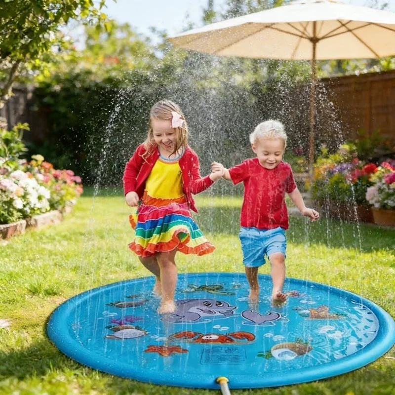 Summer Water Splash Sprinkle M - Kids Outdoor Lounge Set recension och pris