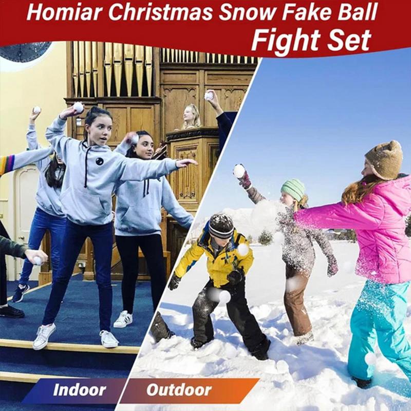 20 Pcs Soft Snow Fake Balls In - Kids Indoor Outdoor Games recension och pris
