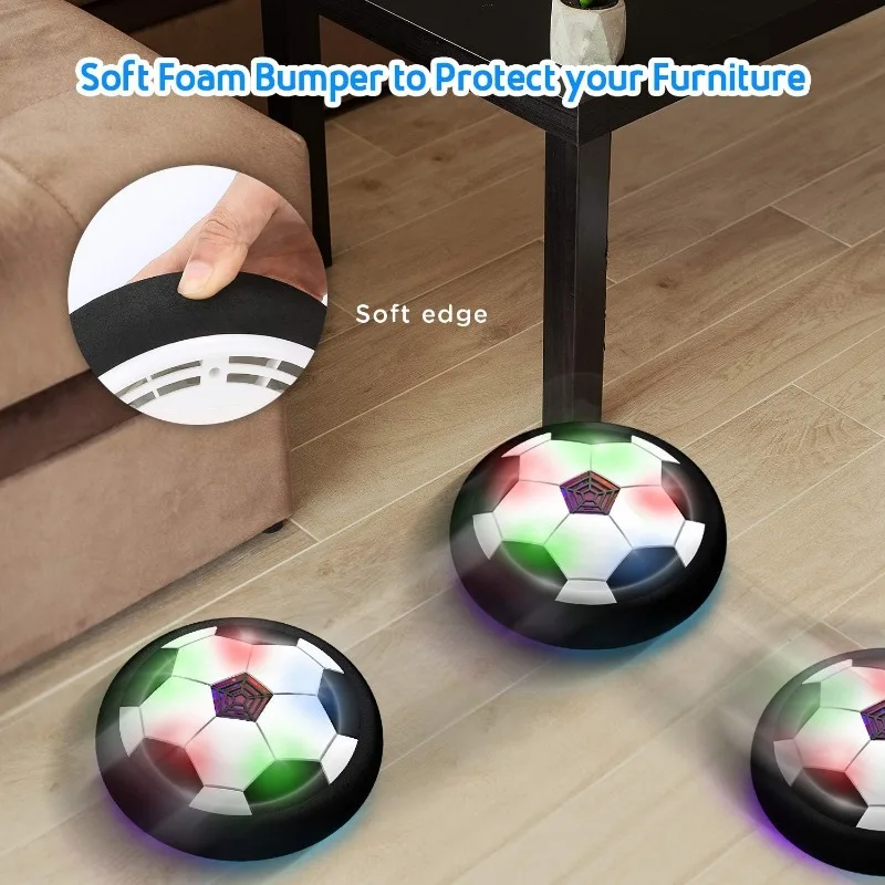 LED Hover Soccer Ball - Air Po - Kids Indoor Outdoor Games recension och pris