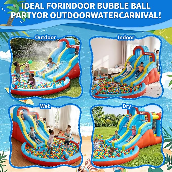 All-Season 8-in-1 Inflatable W - Kids Outdoor Playset recension och pris