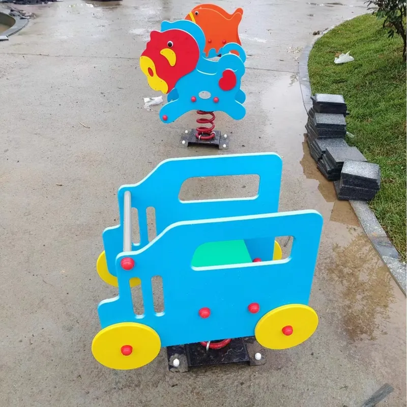 Outdoor Double Seesaw Rocking  - Kids Outdoor Music recension och pris