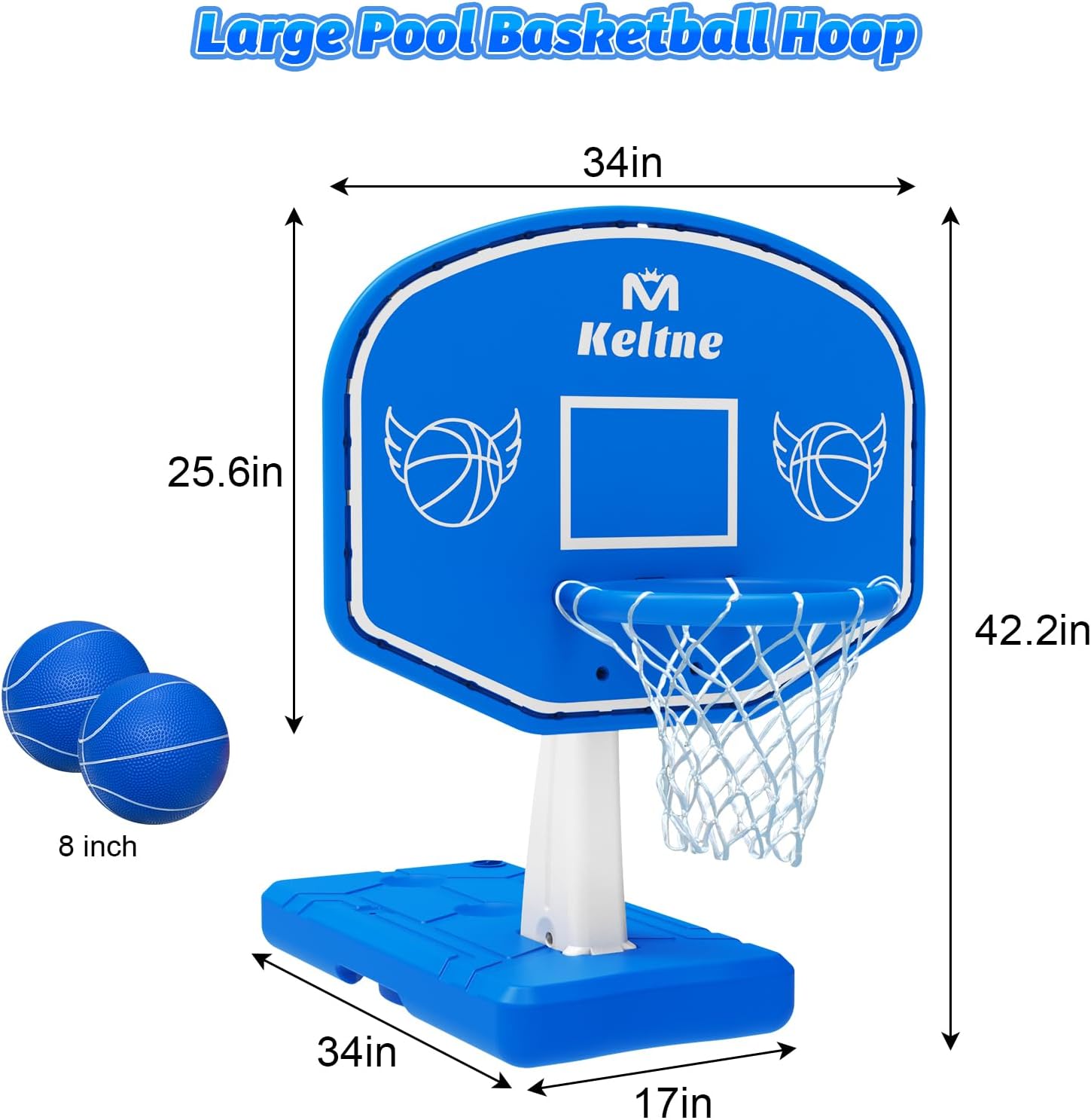 Large Swimming Pool Basketball - Outdoor Games For Kids recension och pris