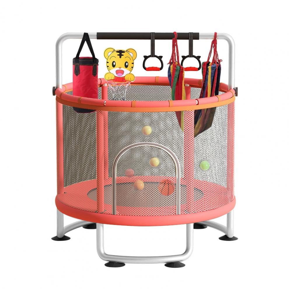 Kids Trampoline, Adjustable Ba - Kids Outdoor Trampoline recension och pris
