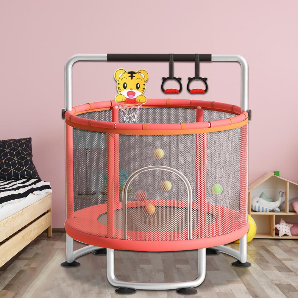 Kids Trampoline, Adjustable Ba - Kids Outdoor Trampoline recension och pris