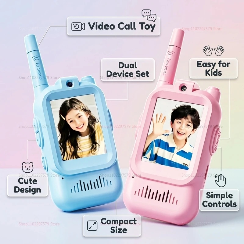 NEW Kids Video Walkie Talkies  - Kids Outdoor Lounge Set recension och pris