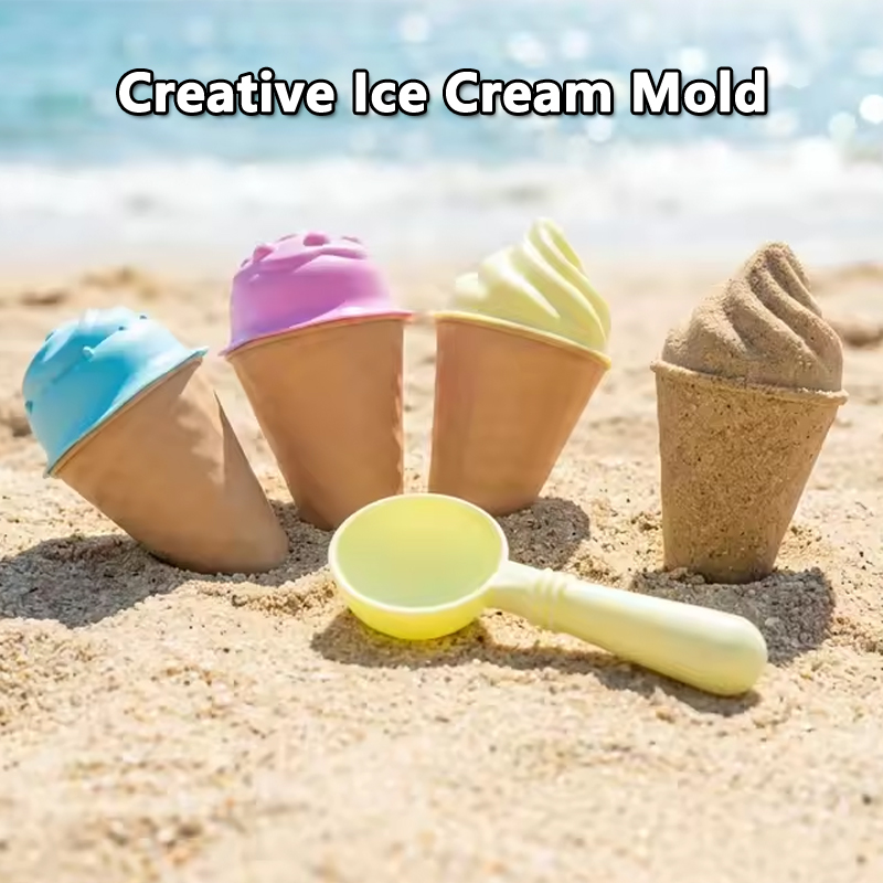 Kids Ice Cream Cone Sand Mold  - Kids Outdoor Lounge Set recension och pris
