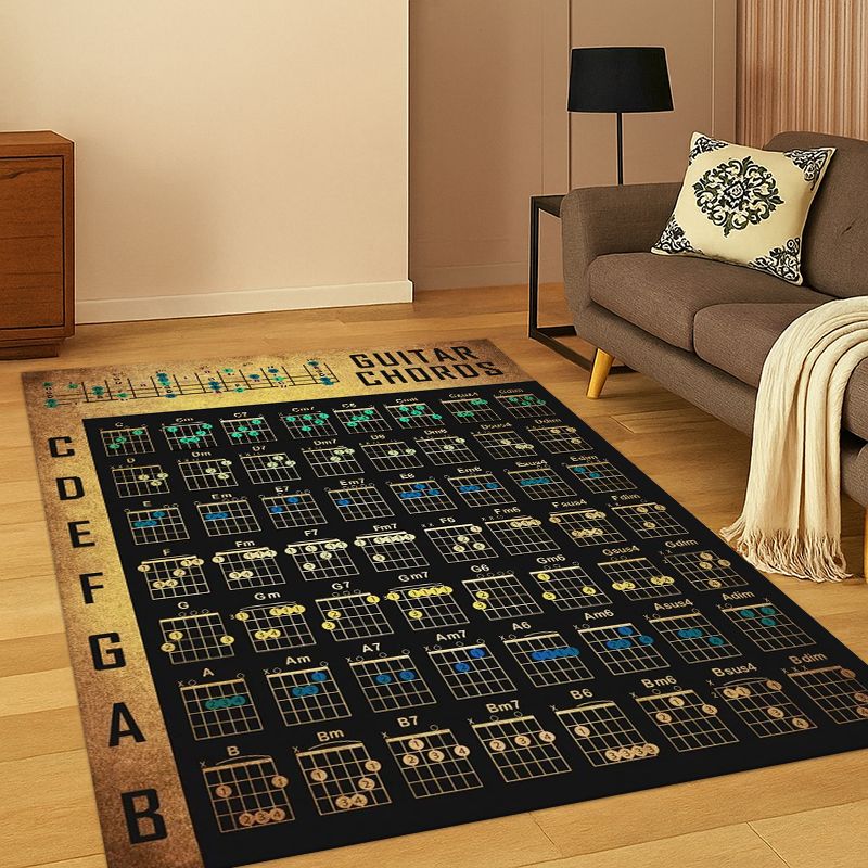 Music Theory Chart Guitar Chor - Kids Outdoor Music recension och pris