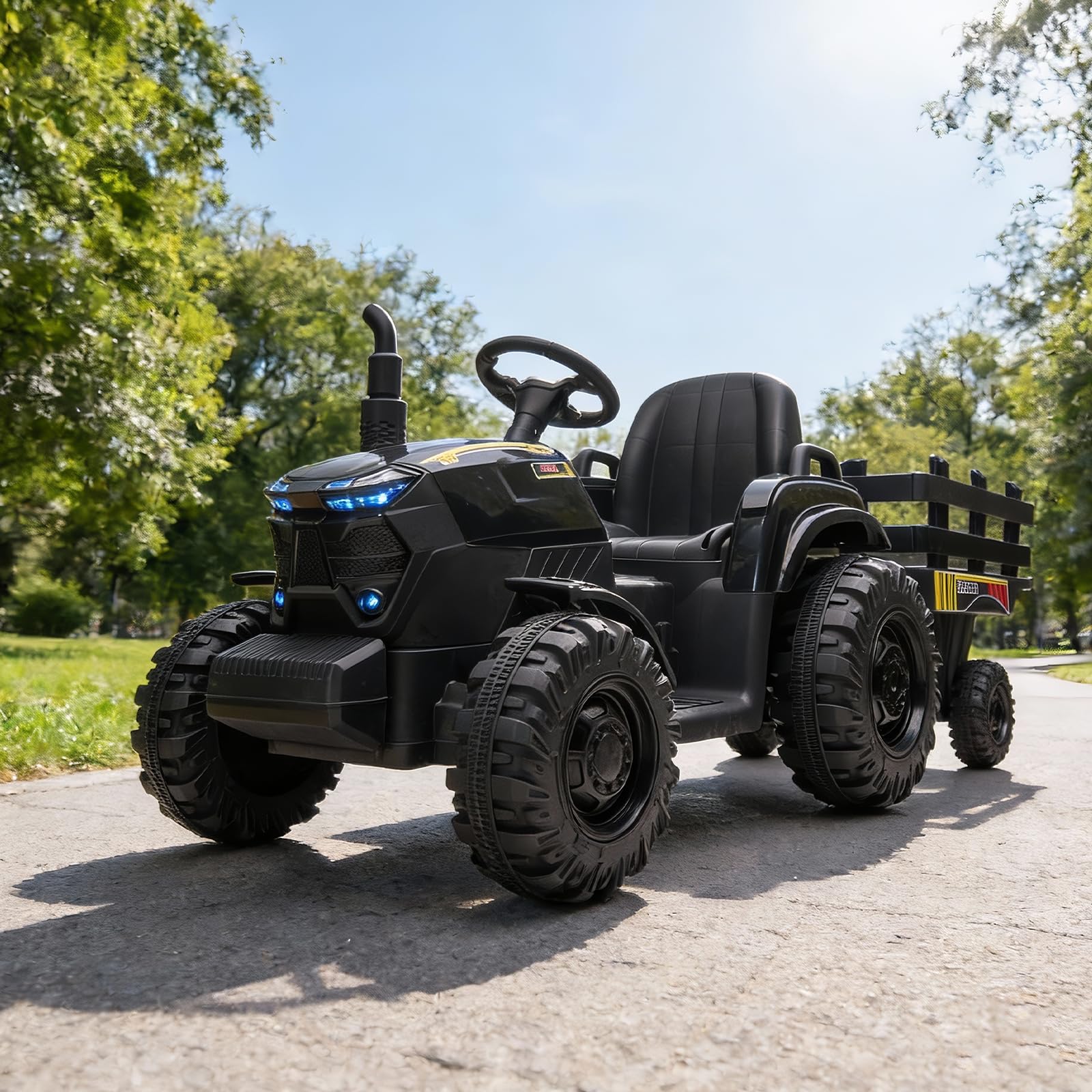 12V Kids Ride On Tractor With  - Kids Outdoor Music recension och pris
