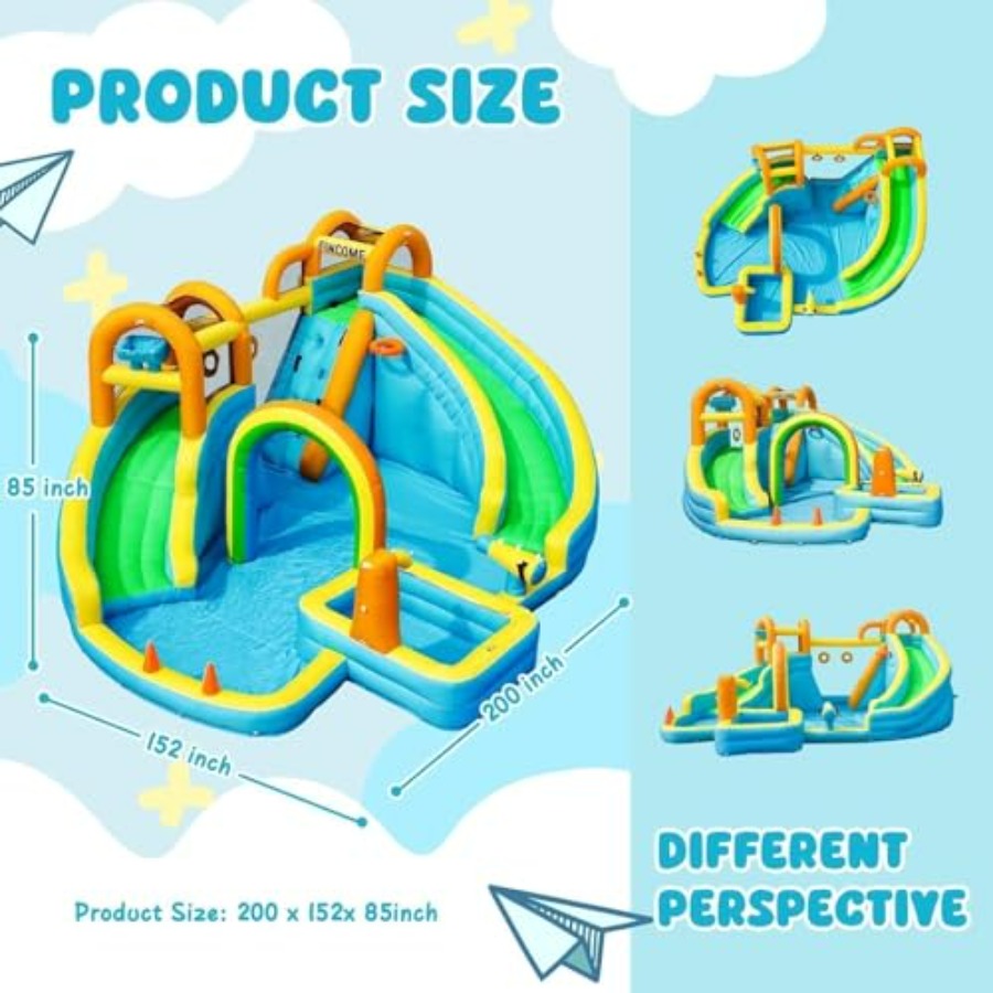 Backyard outdoor inflatable wa - Kids Outdoor Basketball Hoop recension och pris