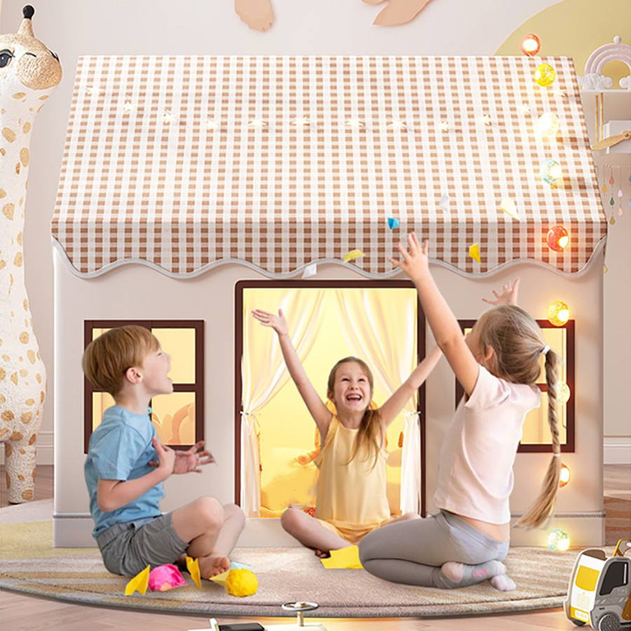 Kids Play Tent Toy Foldable Ch - Kids Outdoor Teepee recension och pris