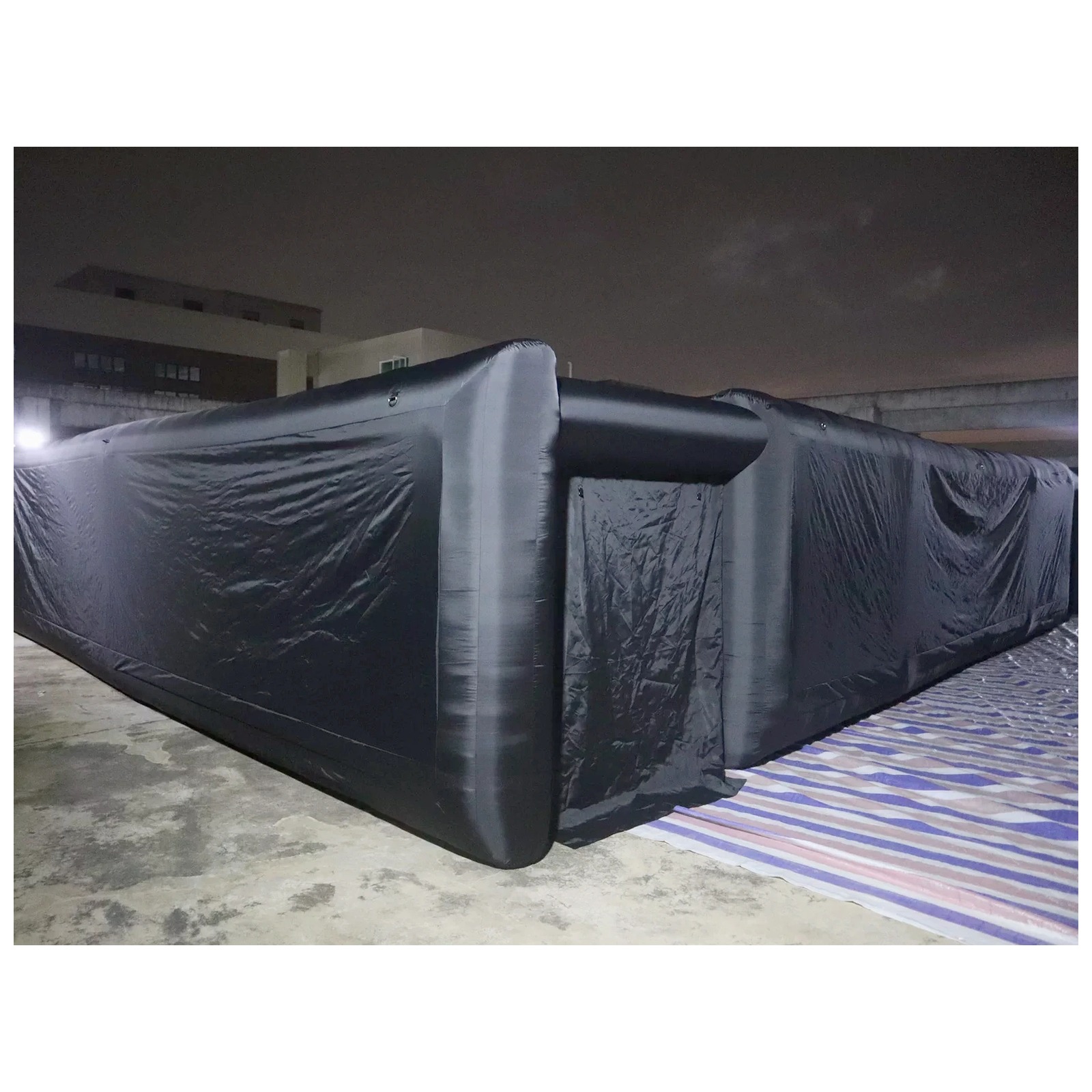 Large Plain Black Inflatable M - Outdoor Games For Kids recension och pris