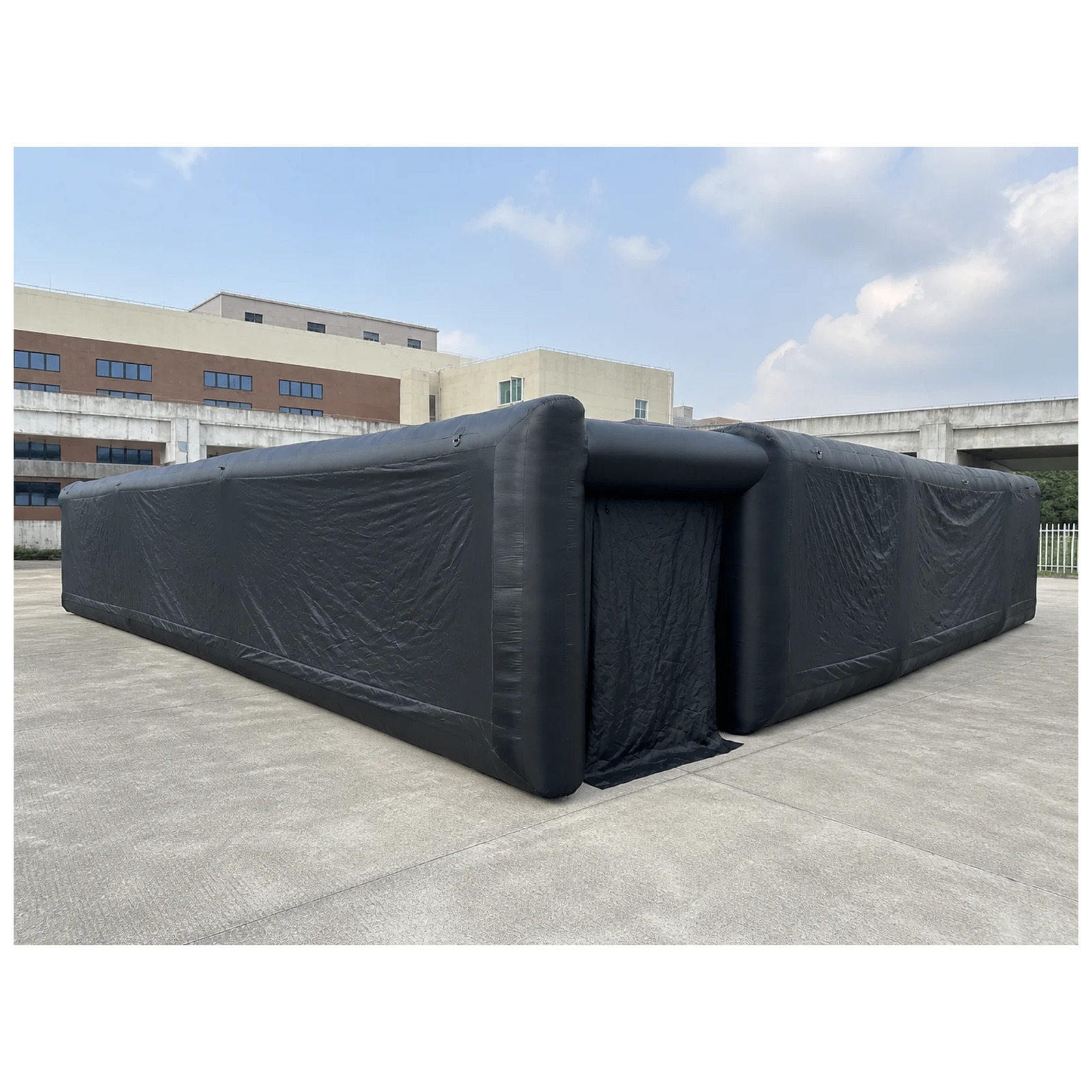 Large Plain Black Inflatable M - Outdoor Games For Kids recension och pris