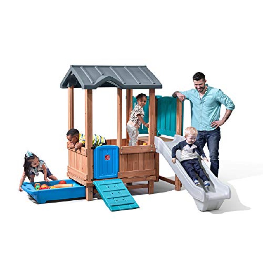 Woodland Adventure Playhouse & - Kids Outdoor Playset recension och pris