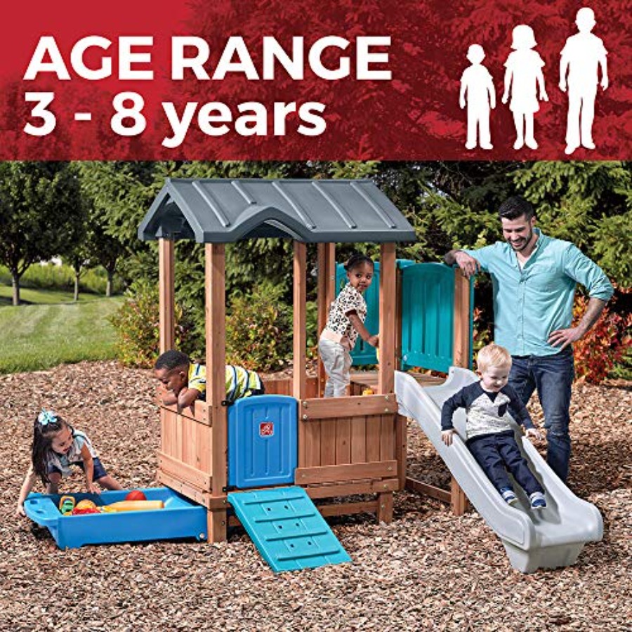 Woodland Adventure Playhouse & - Kids Outdoor Playset recension och pris