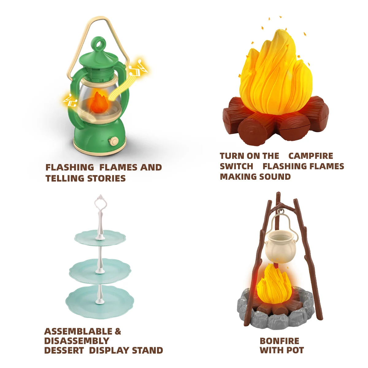 28/26/33/44 Pieces Diy Camping - Kids Outdoor Kitchen Diy recension och pris