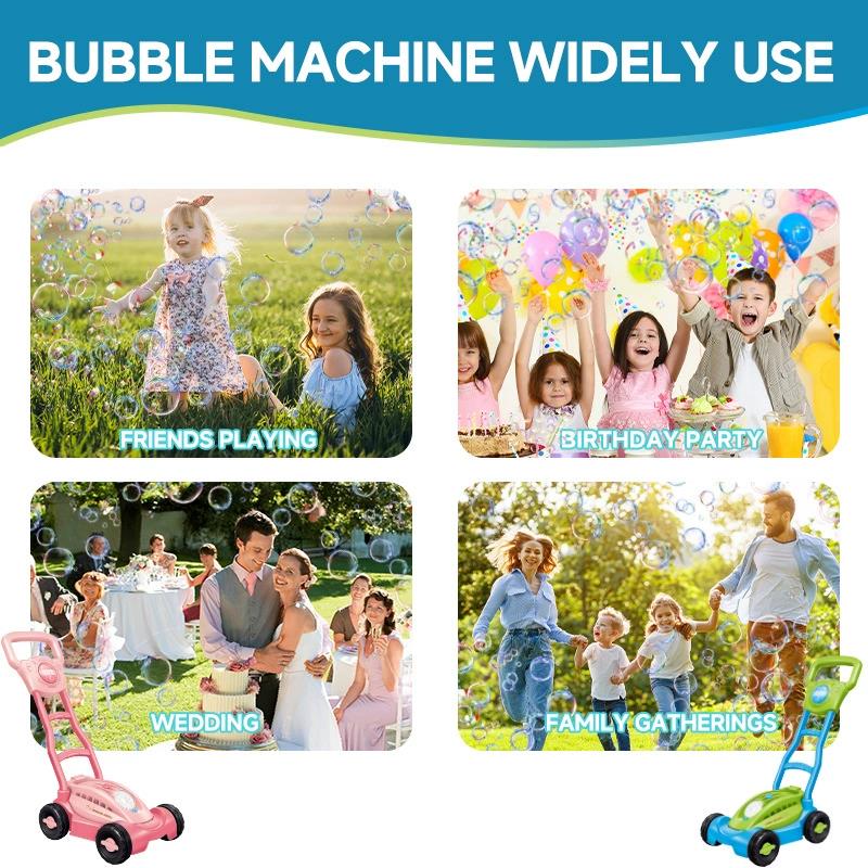 Cart Bubble Machine LAWN MOWER - Kids Outdoor Lawn Mower recension och pris