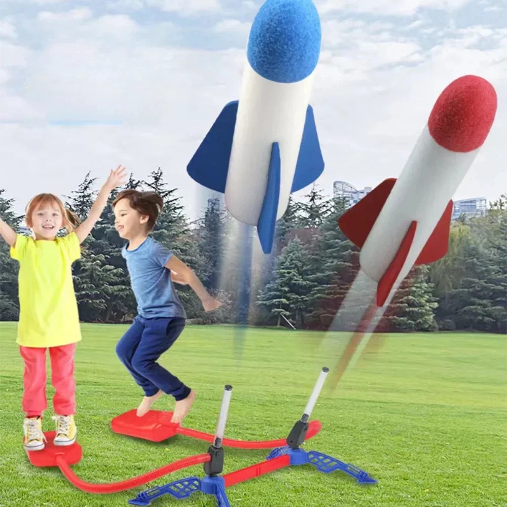 B Kid Outdoor Rocket Foot Pump - Kids Outdoor Toys B&Q recension och pris
