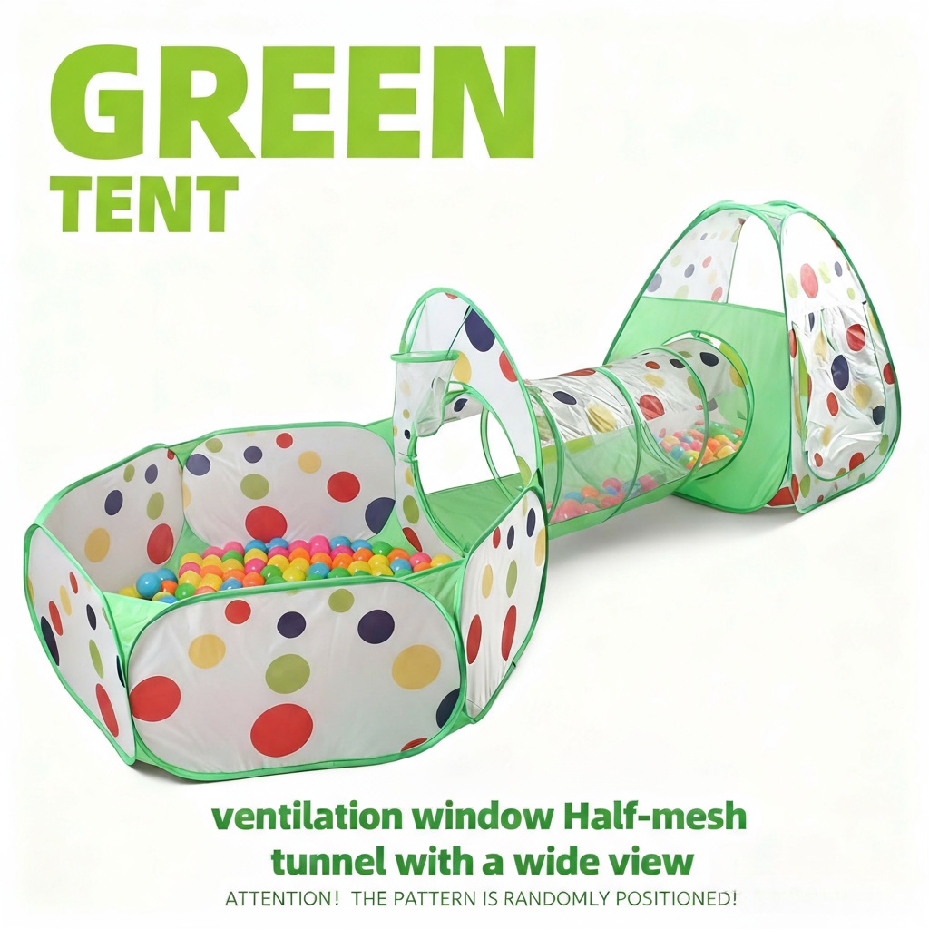 Children's Play Tent, Toy Ball - Kids Outdoor Teepee recension och pris