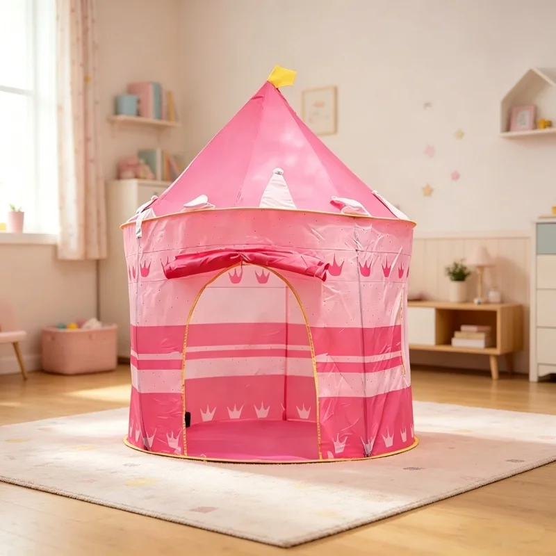Folding Kids Play House Campin - Kids Outdoor Teepee recension och pris