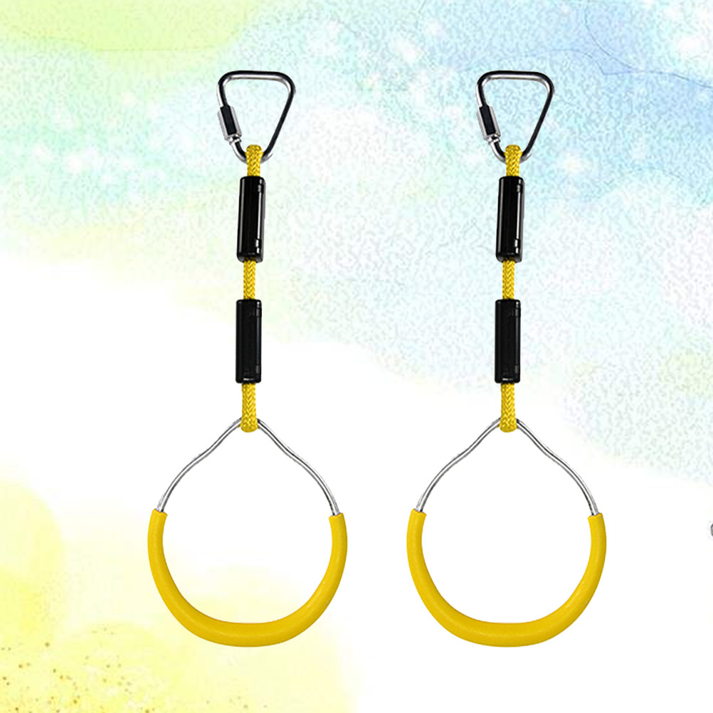 2Pcs Colorful Gymnastic Rings  - Kids Outdoor Play recension och pris
