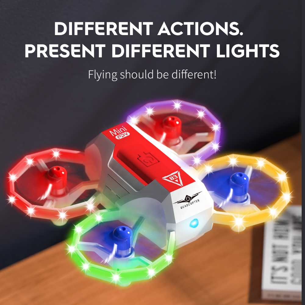 KF601 New Mini Drones With Mus - Kids Outdoor Music recension och pris