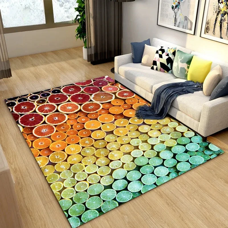 Fresh Fruits Kitchen Mat Area  - Kids Outdoor Kitchen Diy recension och pris