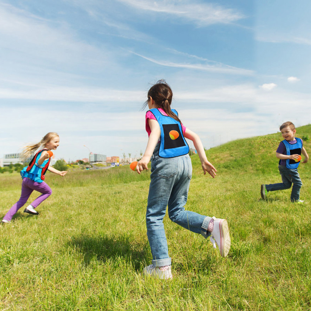 2Sets Children Sticky Ball Ves - Kids Outdoor Play recension och pris