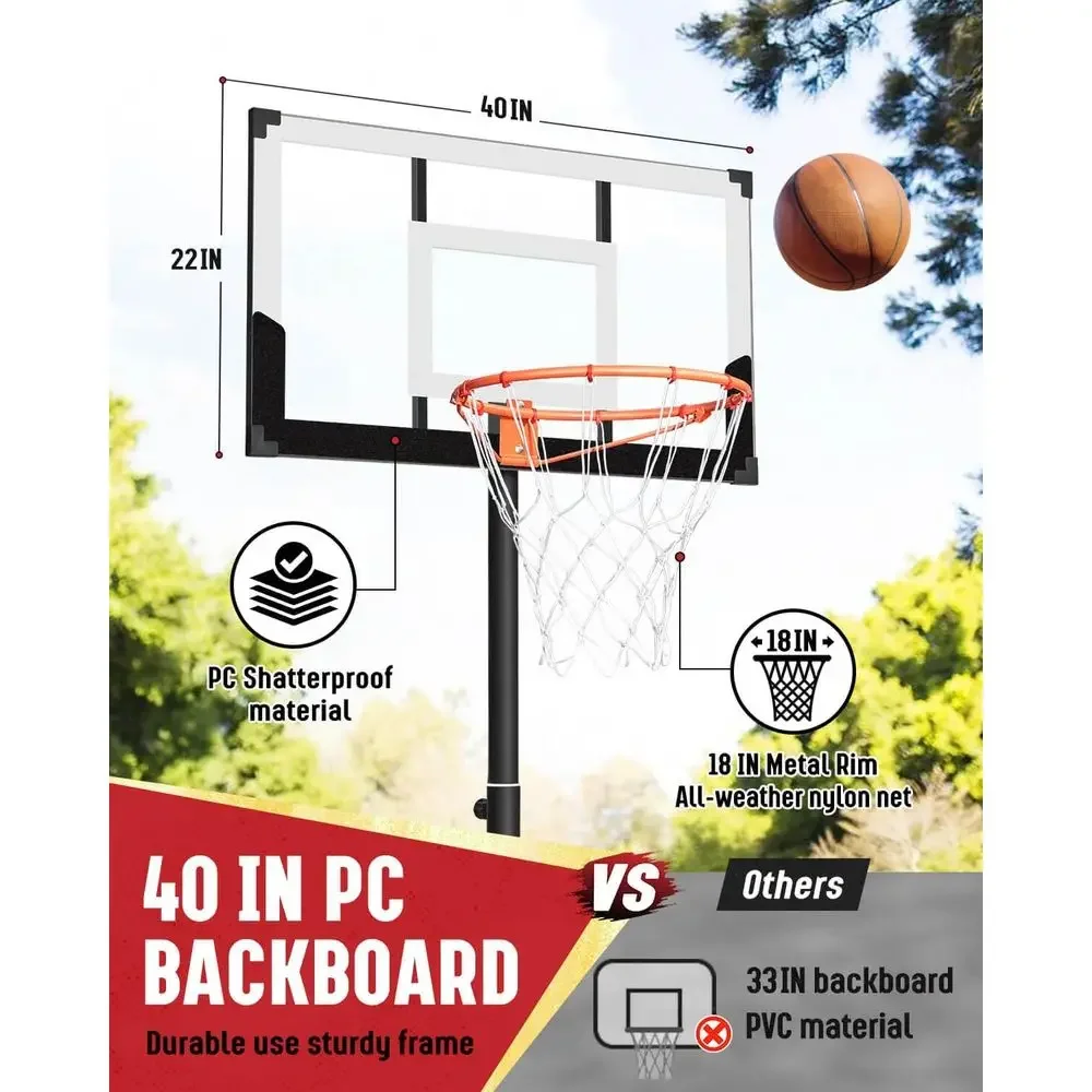 Outdoor Adjustable Basketball  - Kids Outdoor Basketball Hoop recension och pris