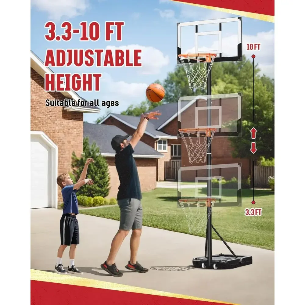 Outdoor Adjustable Basketball  - Kids Outdoor Basketball Hoop recension och pris