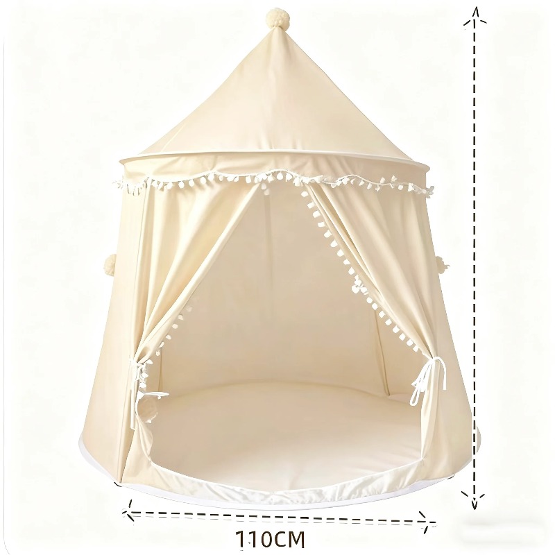 Folding Toy Tent Children Play - Kids Outdoor Teepee recension och pris